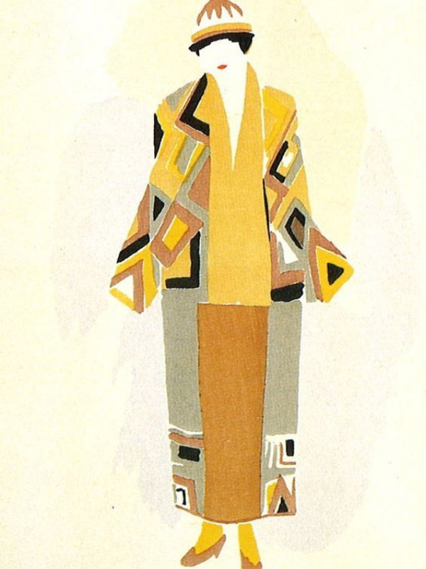 Croqui de Sonia Delaunay