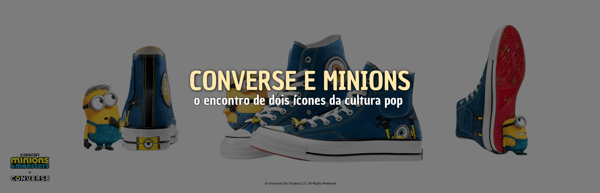 Converse e Minions