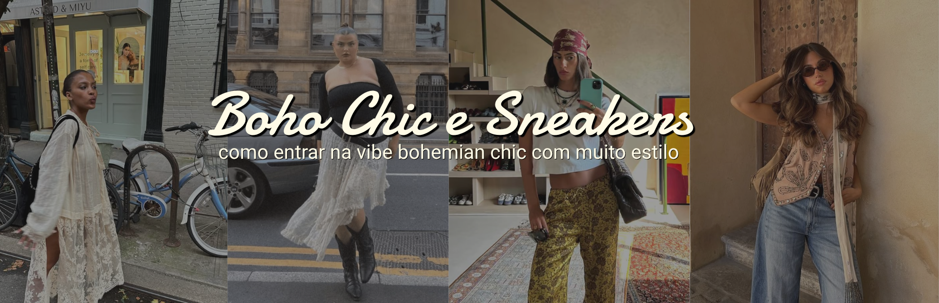 Boho Chic e Sneakers